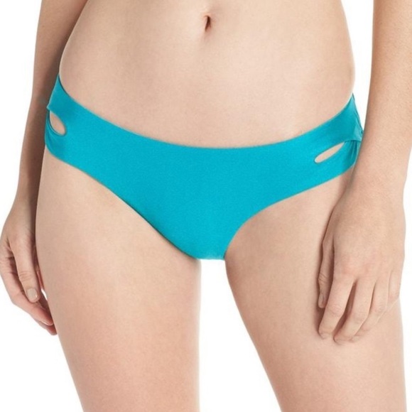 Becca rebecca virtue color code Keyhole Hipster Bikini Bottoms Arcadia XS - Picture 1 of 4